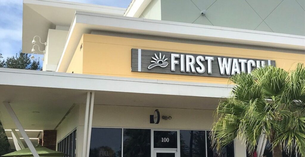 First Watch Orlando Menu
