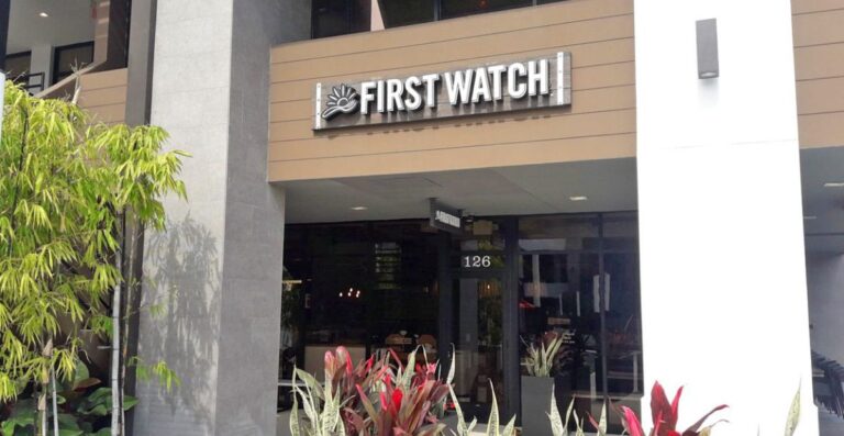 First Watch San Marcos Menu